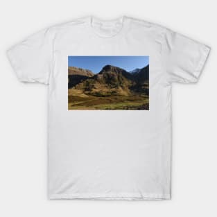 Glencoe on a summer afternoon  in the Highlands of Scotland T-Shirt